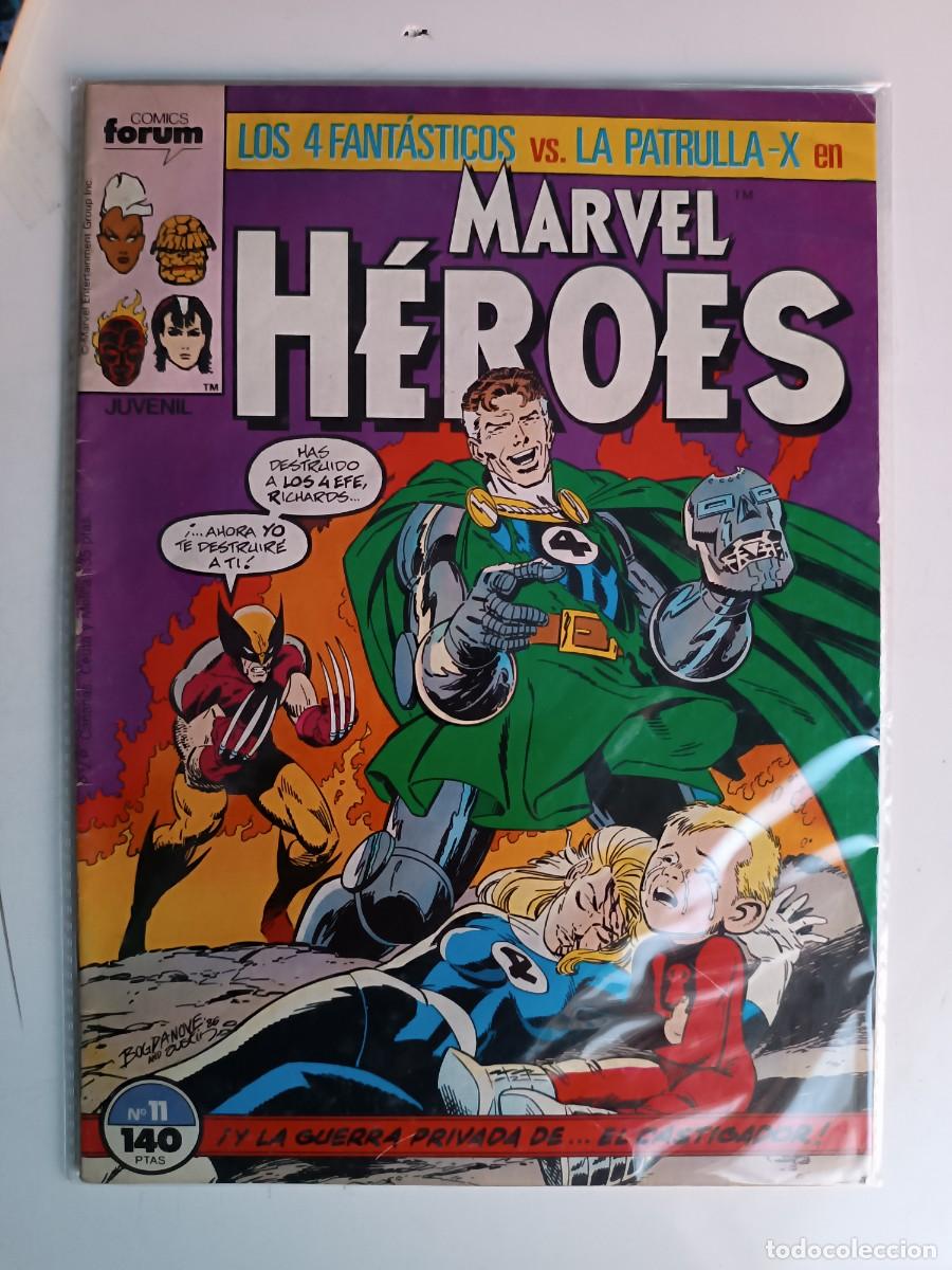 C&oacute;mics: MARVEL HEROES 11 PRIMERA EDICION FORUM - Foto 1