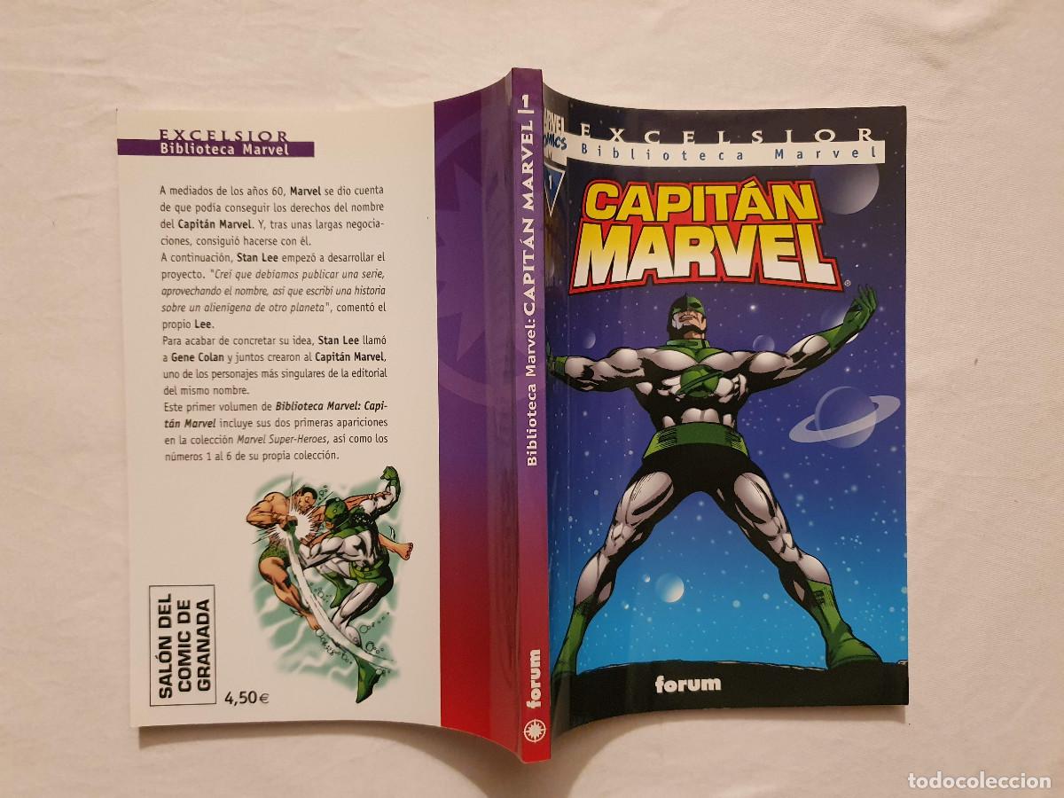C&oacute;mics: BIBLIOTECA MARVEL - CAPITAN MARVEL VOL. 1 # 01-10 (FORUM) - COMPLETA - 2002 - Foto 3