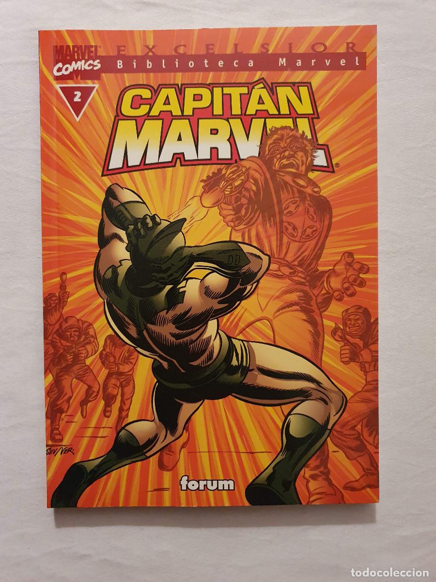 C&oacute;mics: BIBLIOTECA MARVEL - CAPITAN MARVEL VOL. 1 # 01-10 (FORUM) - COMPLETA - 2002 - Foto 4