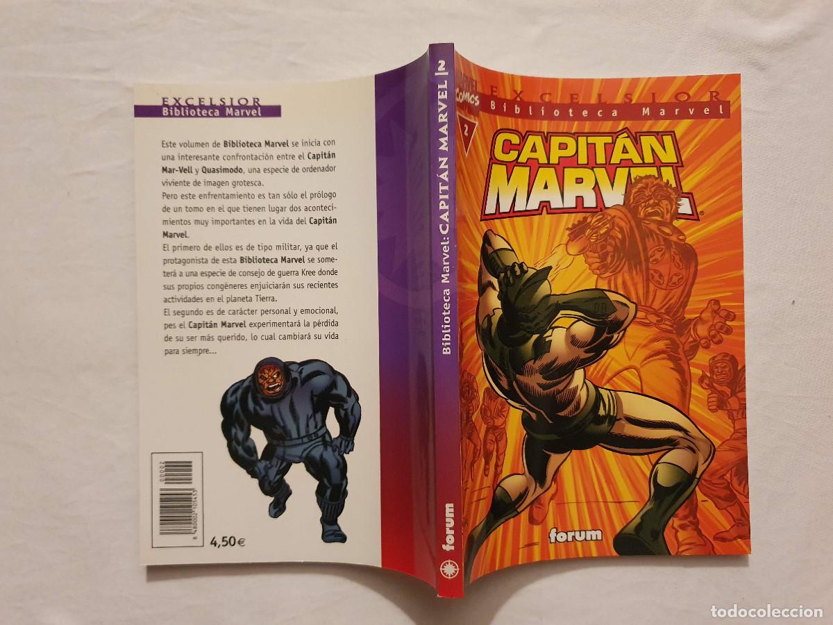C&oacute;mics: BIBLIOTECA MARVEL - CAPITAN MARVEL VOL. 1 # 01-10 (FORUM) - COMPLETA - 2002 - Foto 5