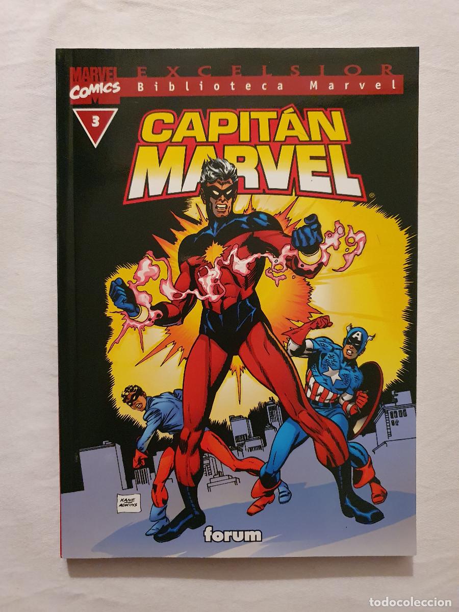 C&oacute;mics: BIBLIOTECA MARVEL - CAPITAN MARVEL VOL. 1 # 01-10 (FORUM) - COMPLETA - 2002 - Foto 6