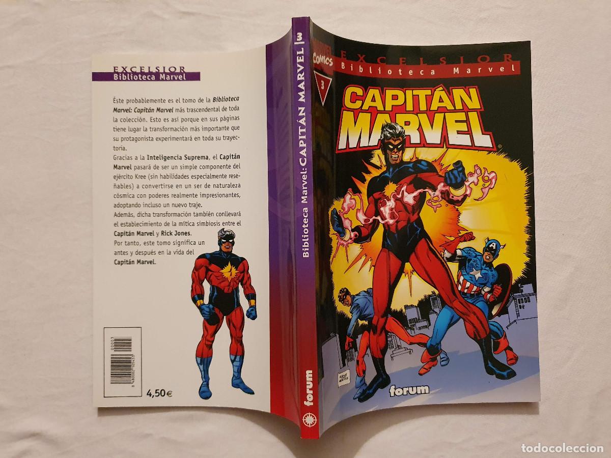 C&oacute;mics: BIBLIOTECA MARVEL - CAPITAN MARVEL VOL. 1 # 01-10 (FORUM) - COMPLETA - 2002 - Foto 7