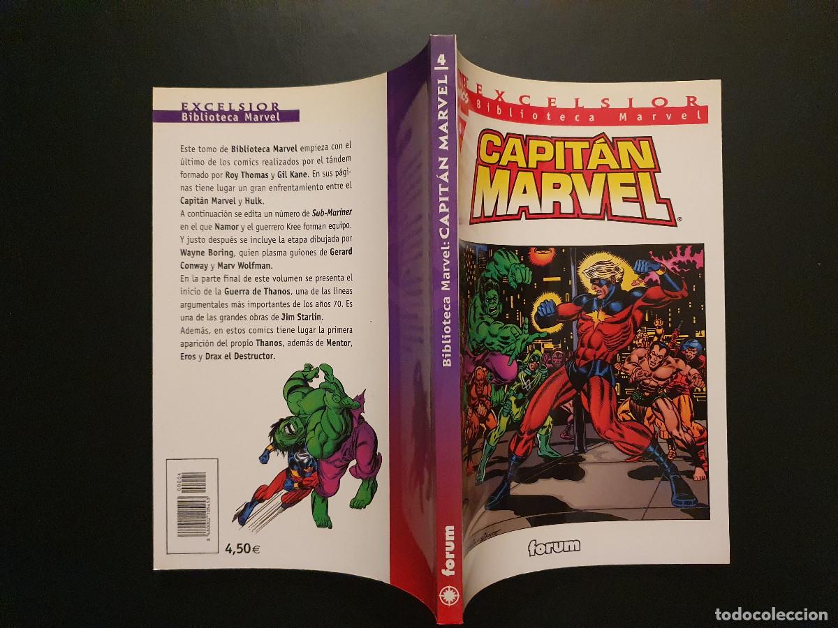 C&oacute;mics: BIBLIOTECA MARVEL - CAPITAN MARVEL VOL. 1 # 01-10 (FORUM) - COMPLETA - 2002 - Foto 9