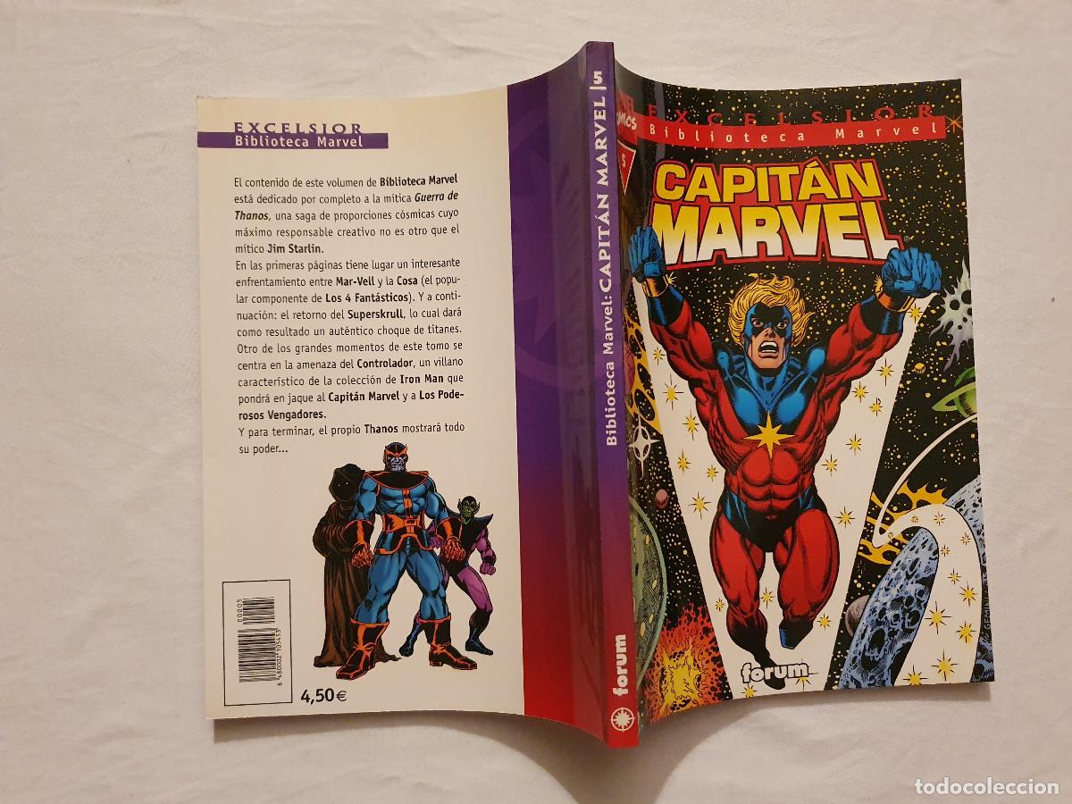 C&oacute;mics: BIBLIOTECA MARVEL - CAPITAN MARVEL VOL. 1 # 01-10 (FORUM) - COMPLETA - 2002 - Foto 11