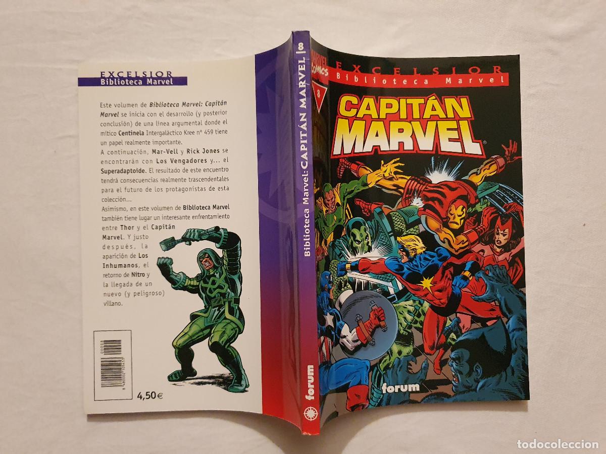 C&oacute;mics: BIBLIOTECA MARVEL - CAPITAN MARVEL VOL. 1 # 01-10 (FORUM) - COMPLETA - 2002 - Foto 17