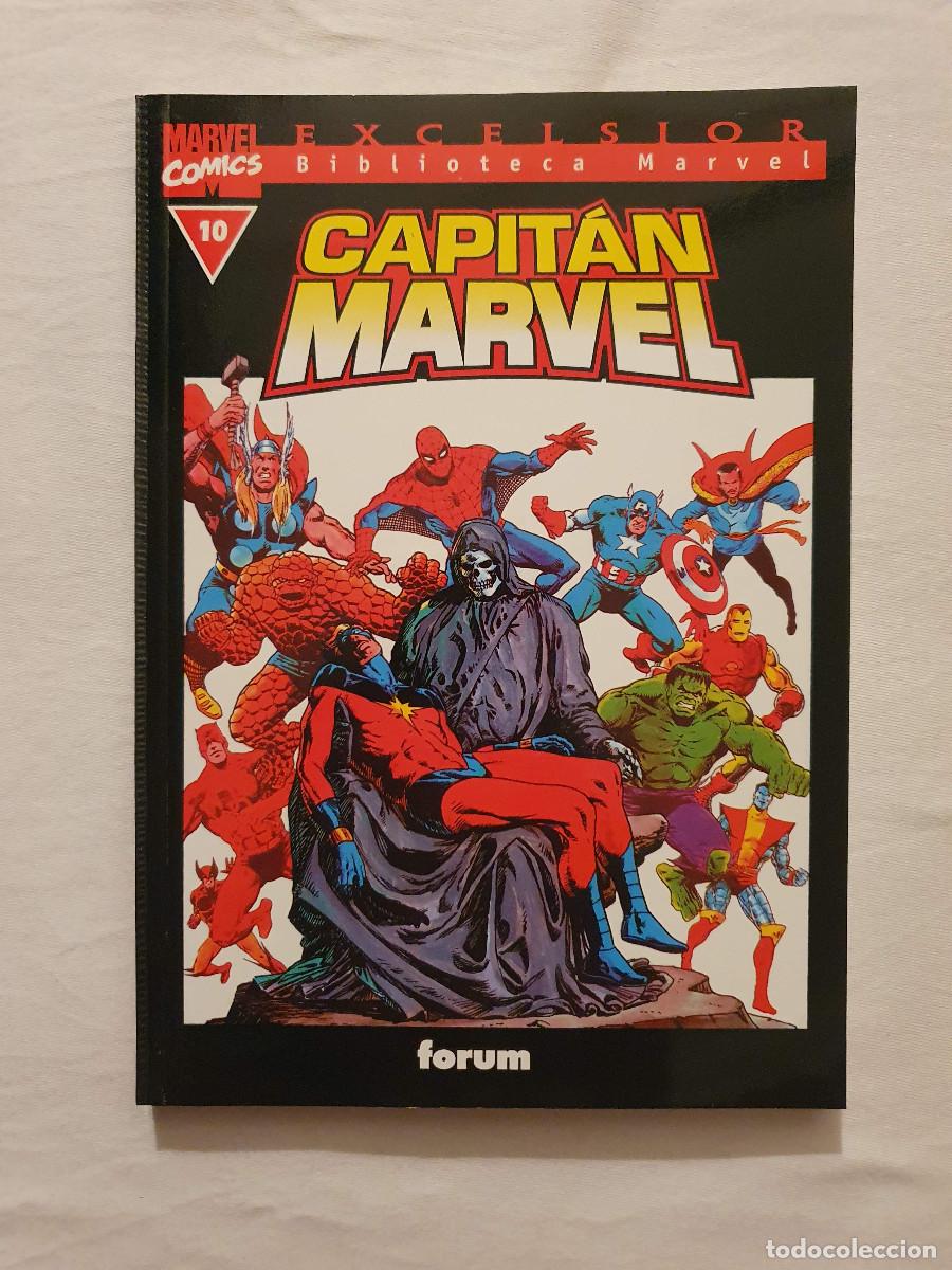 C&oacute;mics: BIBLIOTECA MARVEL - CAPITAN MARVEL VOL. 1 # 01-10 (FORUM) - COMPLETA - 2002 - Foto 20
