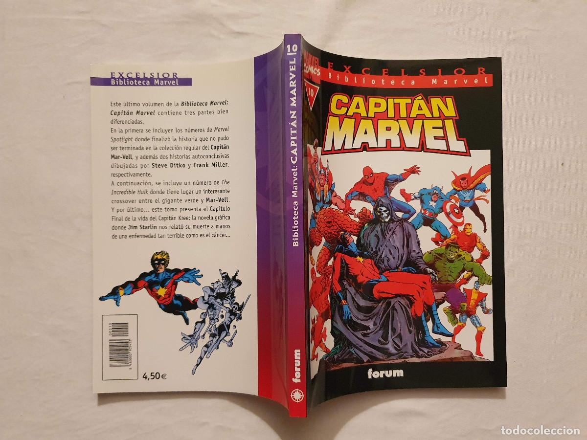 C&oacute;mics: BIBLIOTECA MARVEL - CAPITAN MARVEL VOL. 1 # 01-10 (FORUM) - COMPLETA - 2002 - Foto 21