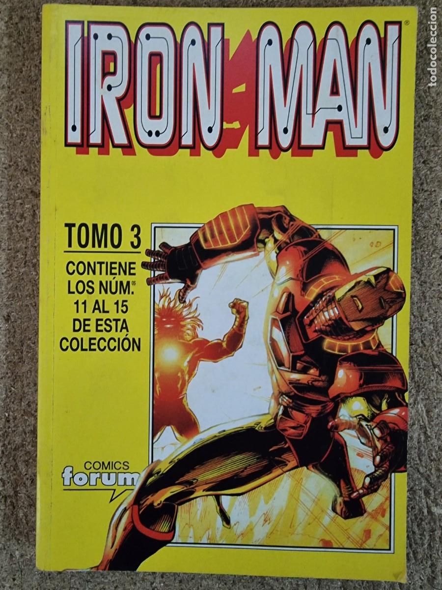 C&oacute;mics: Iron Man Vol.4 retapado 11 al 15.Marvel.Forum - Foto 1