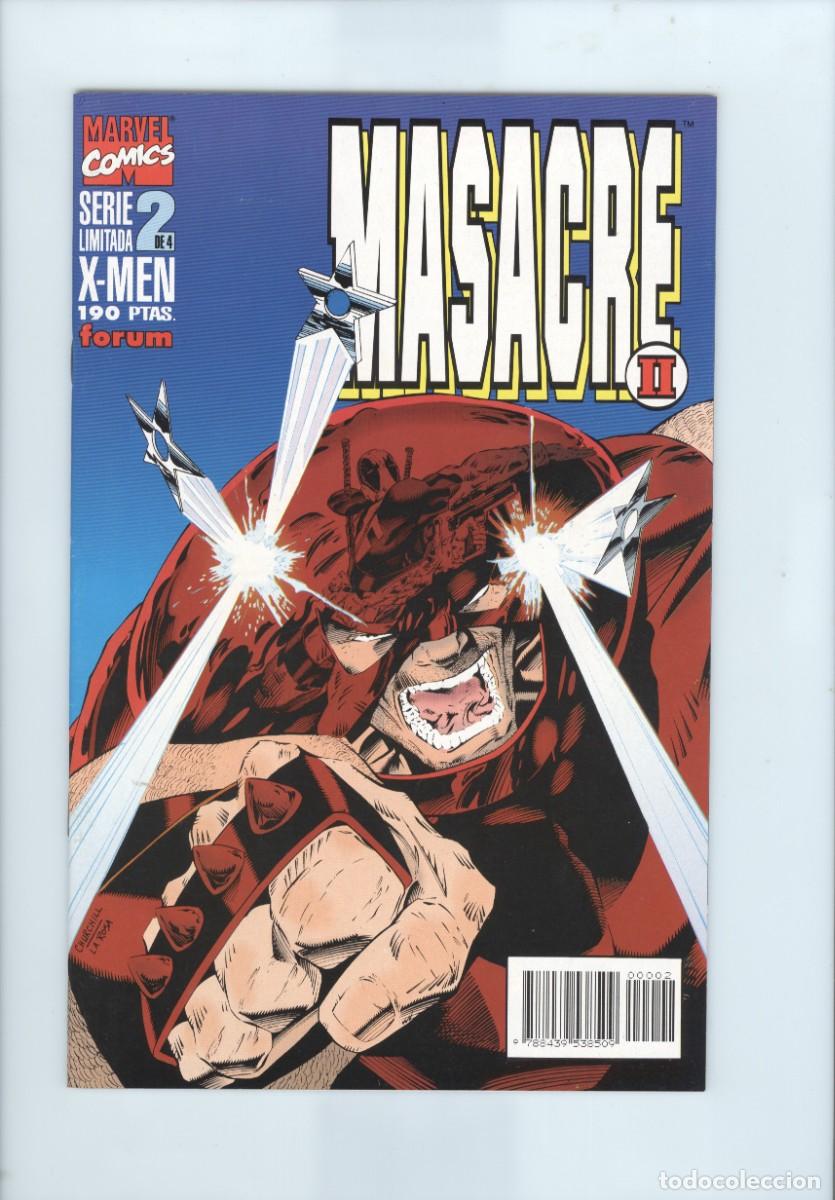 C&oacute;mics: Planeta. Forum. Masacre. Serie limitada X men. 2 - Foto 1