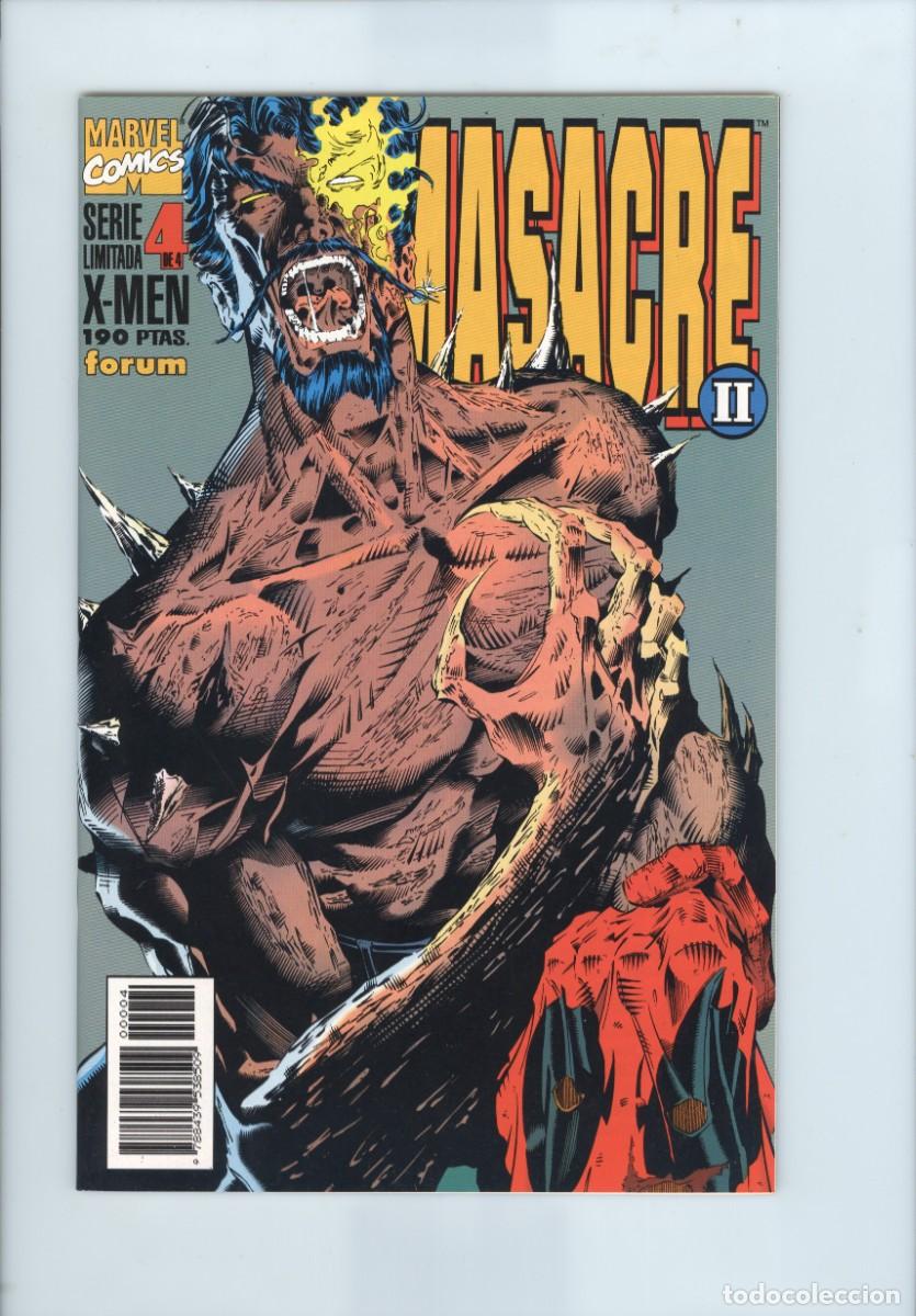 C&oacute;mics: Planeta. Forum. Masacre. Serie limitada X men. 4 - Foto 1