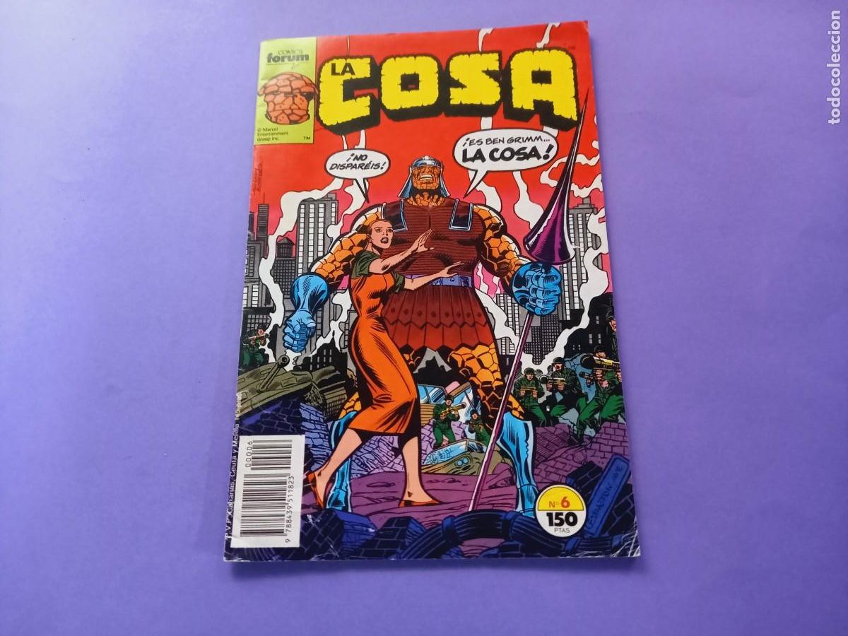 C&oacute;mics: La Cosa N&ordm; 6 Marvel REF C7 - Foto 1