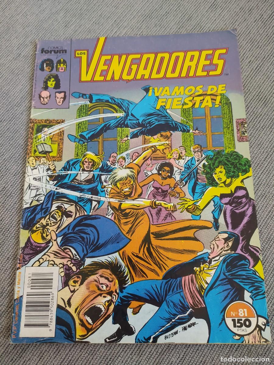 C&oacute;mics: Los Vengadores Vol. 1 (1983-1994) n&uacute;m. 81 - Foto 1