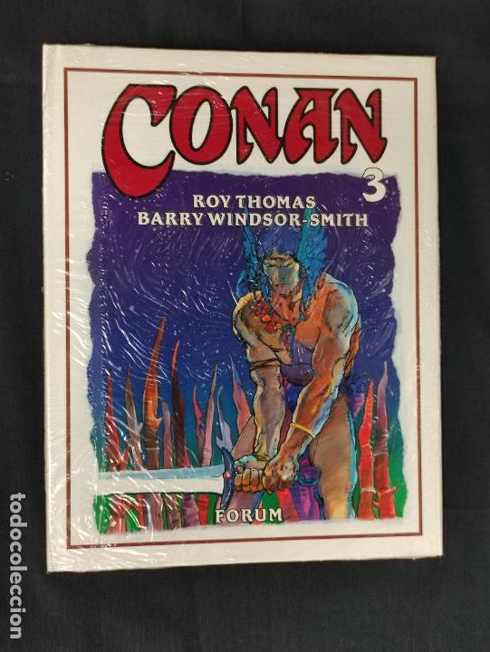 C&oacute;mics: TOMO PRECINTADO - CONAN - 3 - ROY THOMAS - BARRY WINDSOR-SMITH - FORUM - - Foto 1