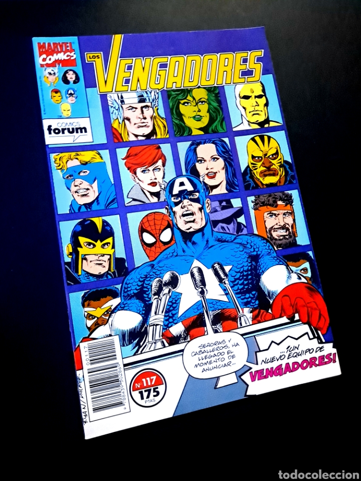 C&oacute;mics: DE KIOSCO LOS VENGADORES 117 FORUM COMICS GRAPA - Foto 1