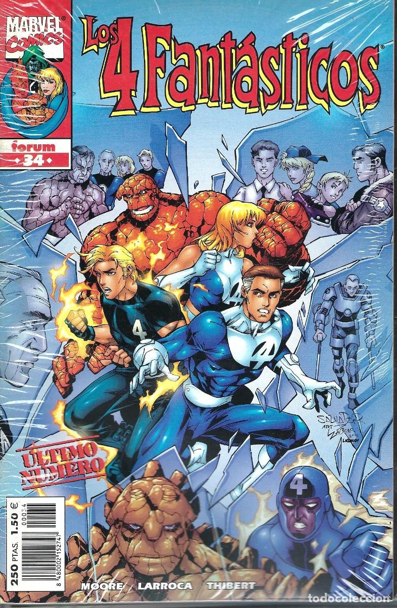 C&oacute;mics: HEROES RETURN LOS 4 FANTASTICOS N&ordm; 1 AL 34 - Foto 1