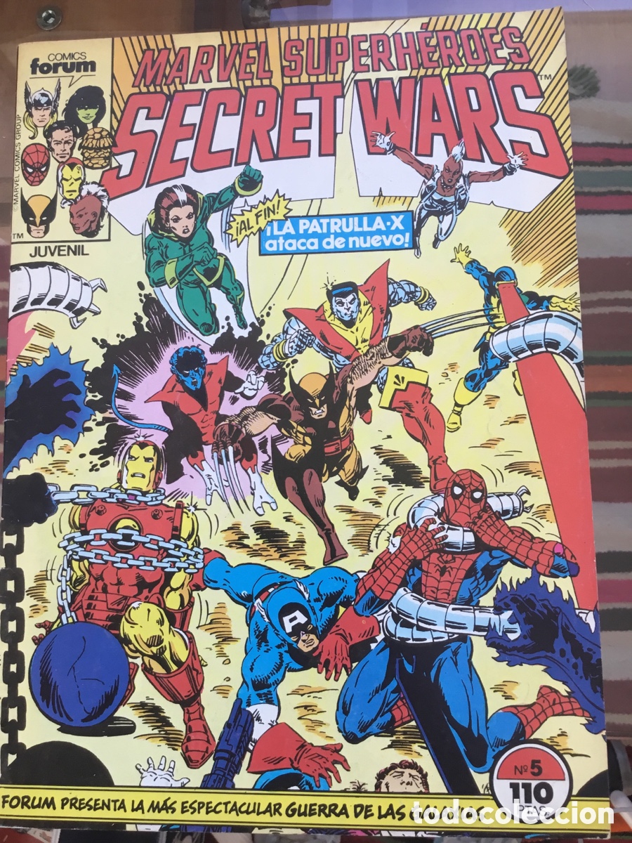 C&oacute;mics: MARVEL SECRET WARS N&ordm; 5 1984 - Foto 1