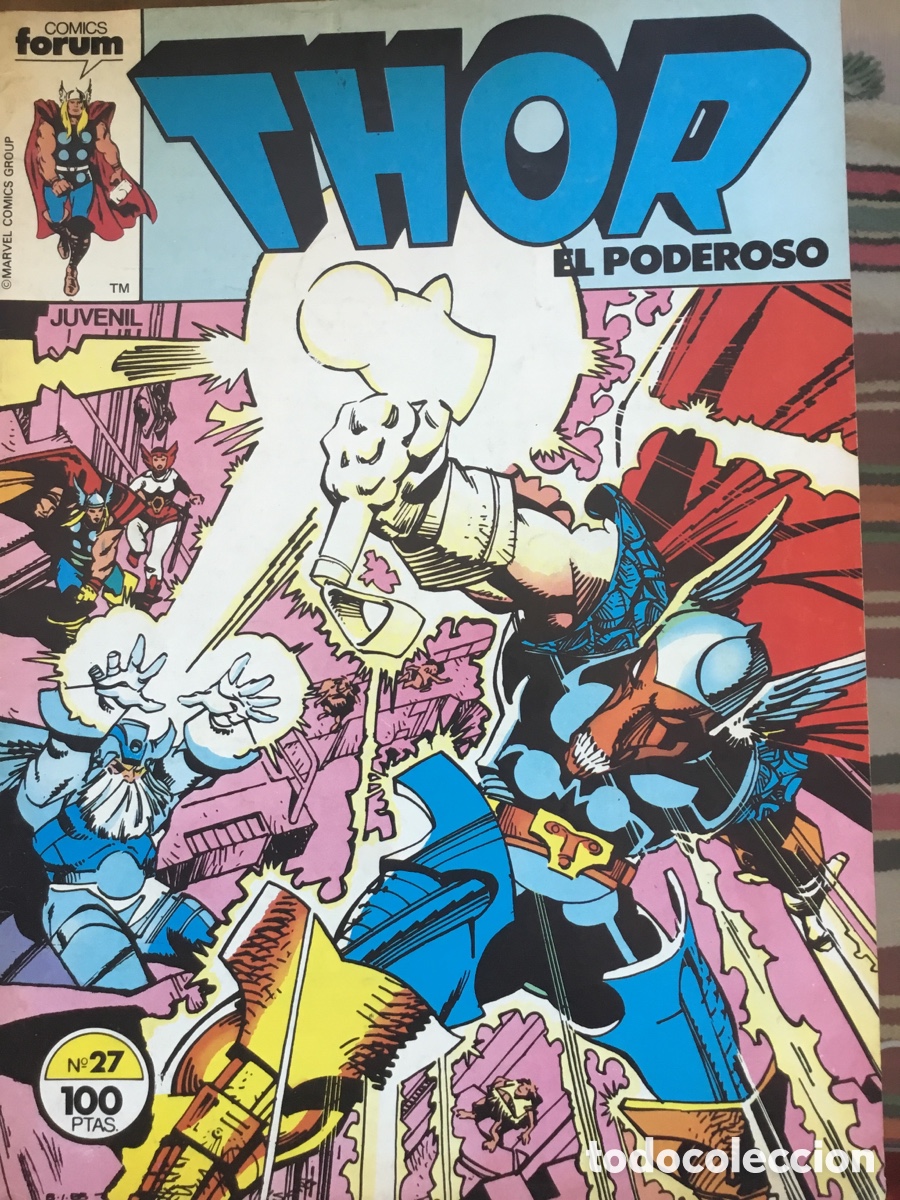 C&oacute;mics: C&Oacute;MIC THOR EL PODEROSO N&ordm; 27 1983 MARVEL - Foto 1