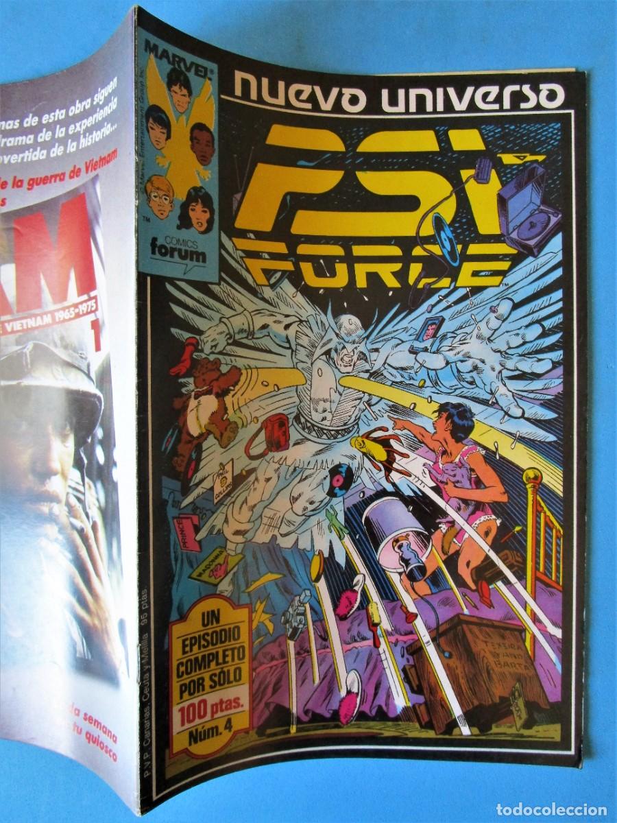 C&oacute;mics: PSI FORCE N&ordm; 4 - NUEVO UNIVERSO MARVEL - FORUM 1988 - Foto 2
