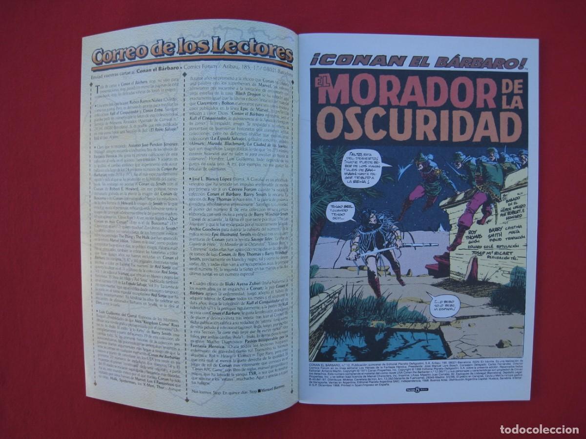C&oacute;mics: CONAN EL BARBARO - N&ordm; 12 - FORUM. - Foto 3