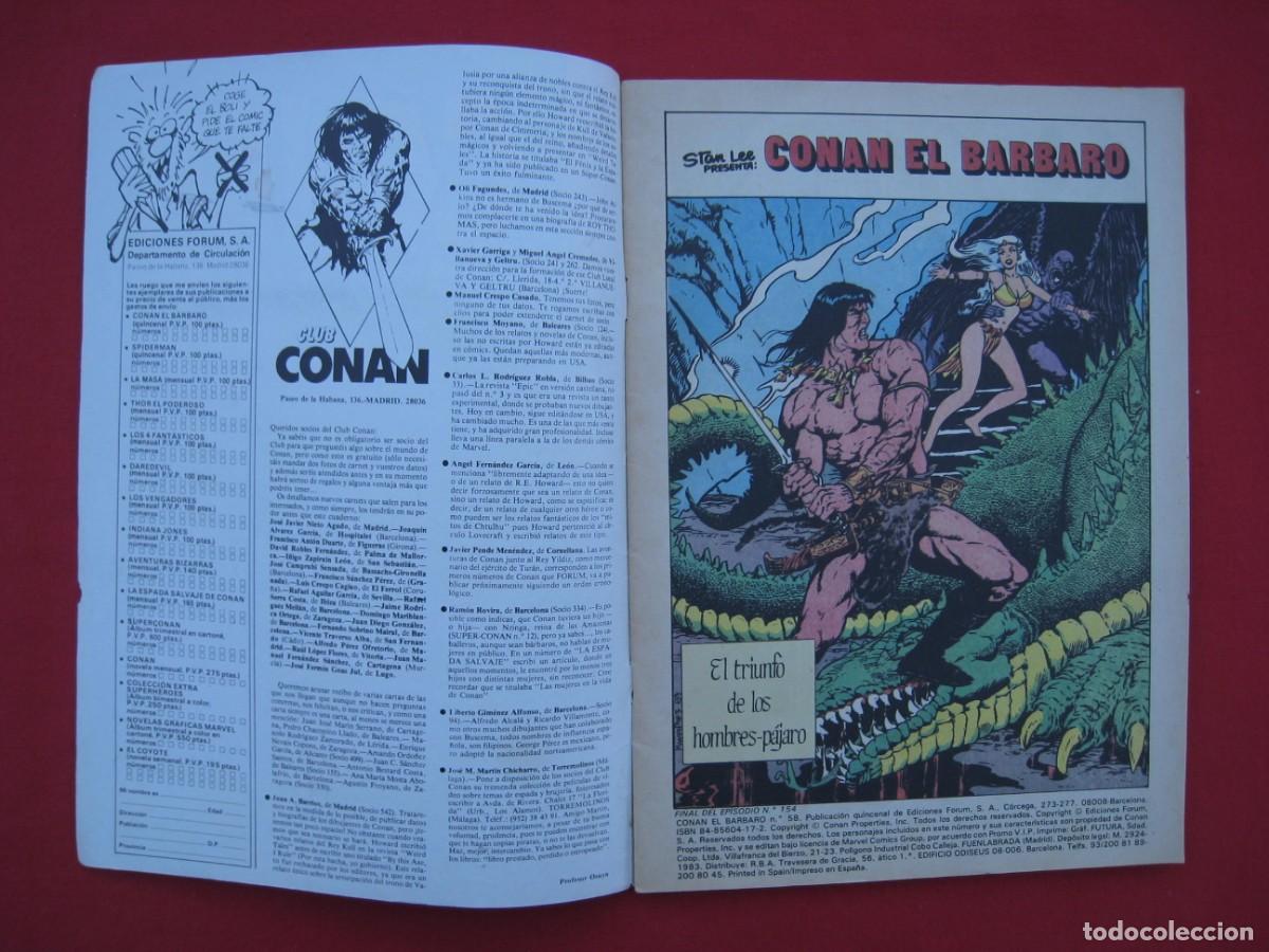 C&oacute;mics: CONAN EL BARBARO - N&ordm; 58 - FORUM. - Foto 5