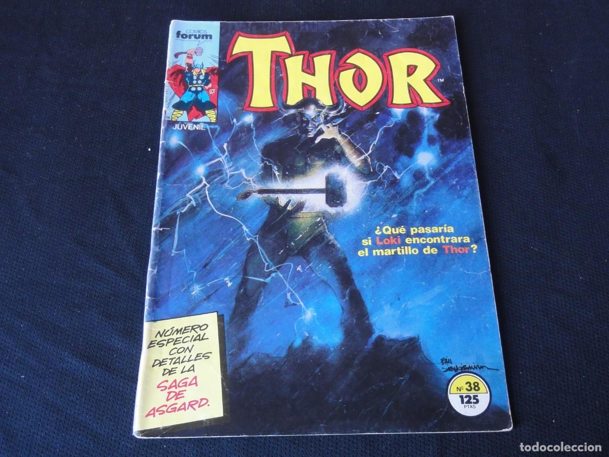 C&oacute;mics: THOR. N&ordm; 38. 1&ordf; EDICION. FORUM. 1983-1987. C-94 - Foto 1