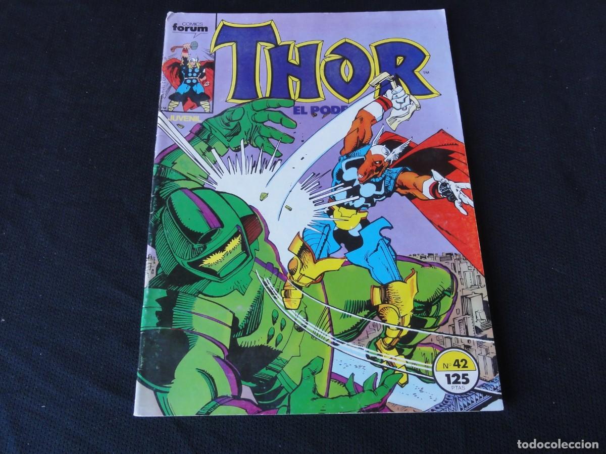 C&oacute;mics: THOR. N&ordm; 42. 1&ordf; EDICION. FORUM. 1983-1987. C-94 - Foto 1