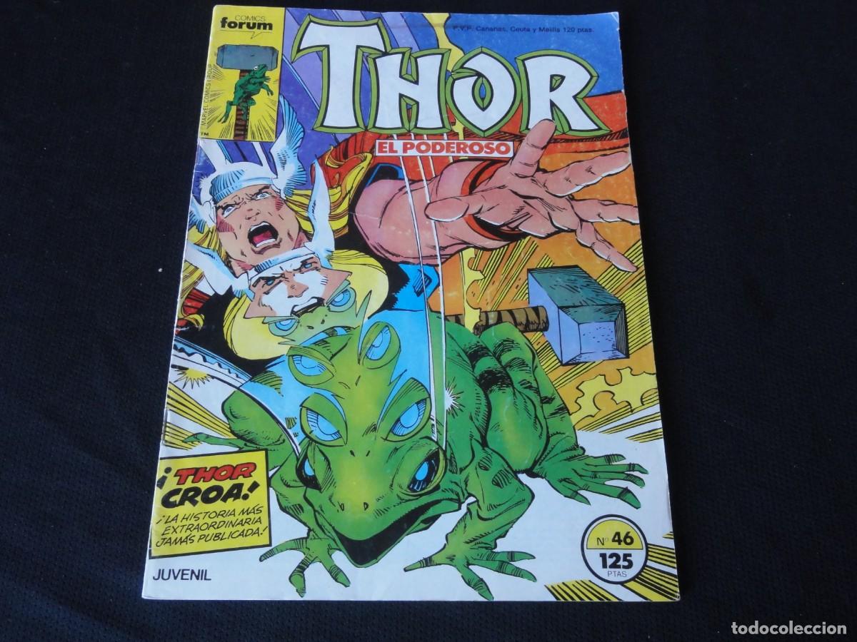 C&oacute;mics: THOR. N&ordm; 46. 1&ordf; EDICION. FORUM. 1983-1987. C-94 - Foto 1