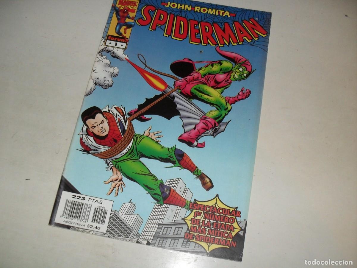 john romita's spiderman 1,el duende se desenmas - Buy Comics Spiderman,  publisher Forum on todocoleccion