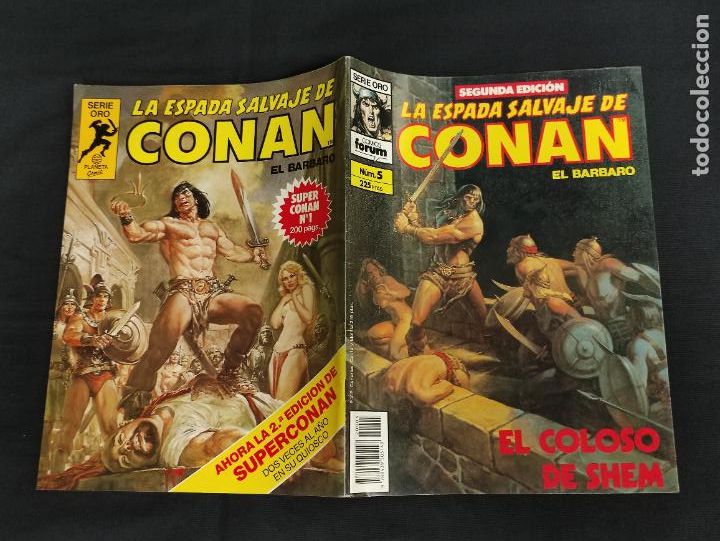 C&oacute;mics: LA ESPADA SALVAJE DE CONAN - N&ordm; 5 - 2&ordf; EDICION - FORUM - - Foto 1