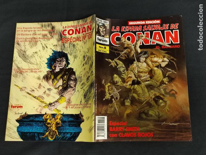 C&oacute;mics: LA ESPADA SALVAJE DE CONAN - N&ordm; 8 - 2&ordf; EDICION - FORUM - - Foto 1
