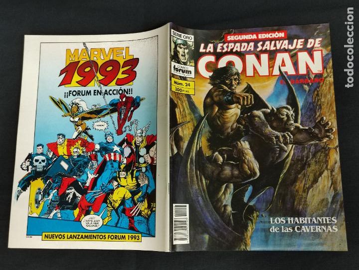 C&oacute;mics: LA ESPADA SALVAJE DE CONAN - N&ordm; 24 - 2&ordf; EDICION - FORUM - - Foto 1
