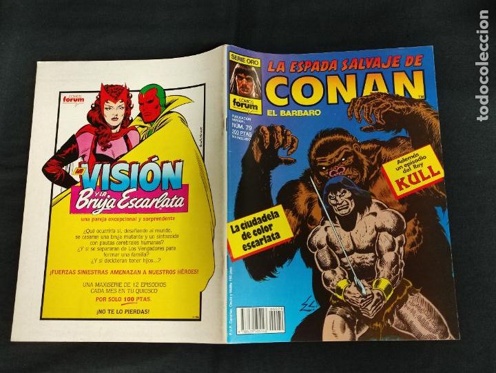 C&oacute;mics: LA ESPADA SALVAJE DE CONAN - N&ordm; 79 - FORUM - - Foto 1