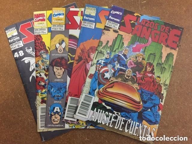 C&oacute;mics: LAZOS DE SANGRE - SERIE LIIMITADA 5 N&Uacute;MEROS (COMPLETA) - FORUM (MBE) - Foto 1