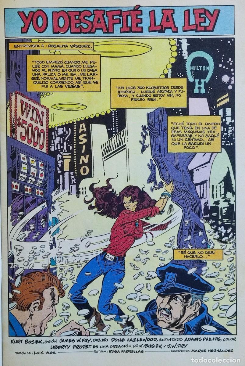 C&oacute;mics: LIBERTY PROJECT N&ordm;1 ECLIPSE COMICS - EDITORIAL FORUM 1990. - Foto 3