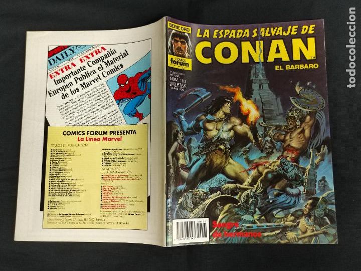 C&oacute;mics: LA ESPADA SALVAJE DE CONAN - N&ordm; 103 - FORUM - - Foto 1