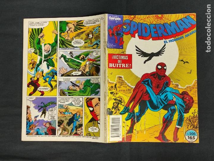 C&oacute;mics: SPIDERMAN - N&ordm; 205 - FORUM - PROCEDE DE RETAPADO - - Foto 1