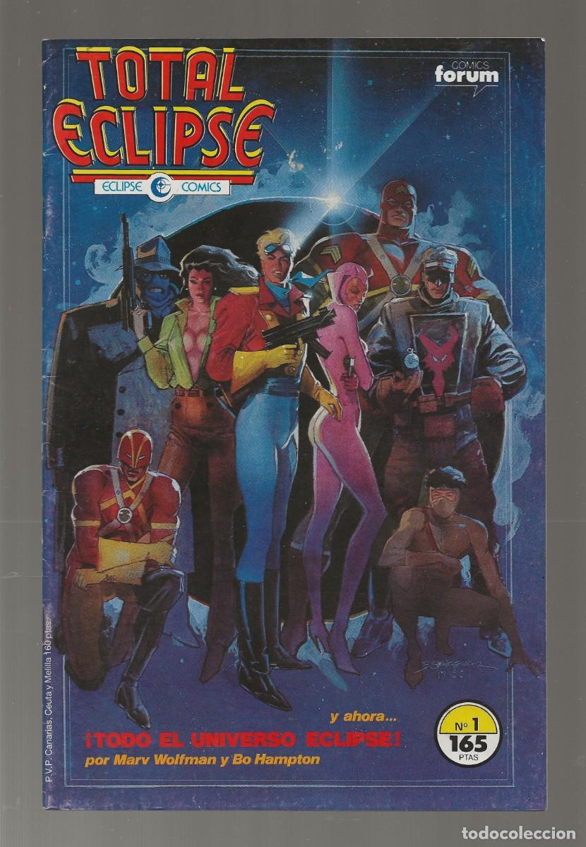 C&oacute;mics: TOTAL ECLIPSE N&ordm; 1, 4, 5 Y 6 - FORUM 1990 - Foto 2
