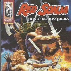 Cómics: RED SONJA: JUEGO DE BÚSQUEDA - FORUM. Lote 388802559
