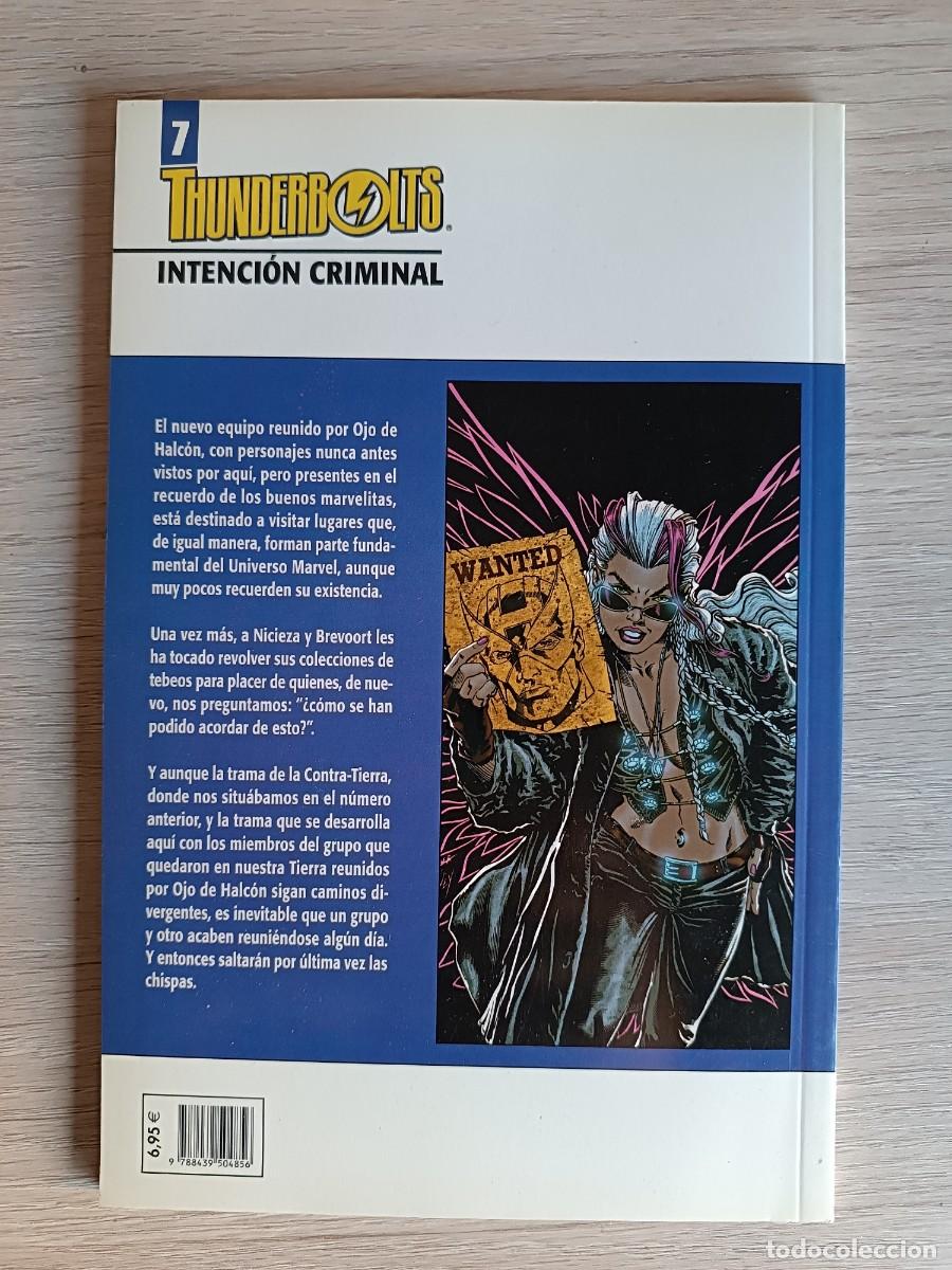 C&oacute;mics: Thunderbolts 7 Intenci&oacute;n Criminal Forum - Foto 2