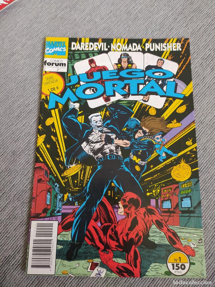 C&oacute;mics: Juego Mortal (Daredevil/Nomada/Punisher) n&uacute;m. 1 - Foto 1