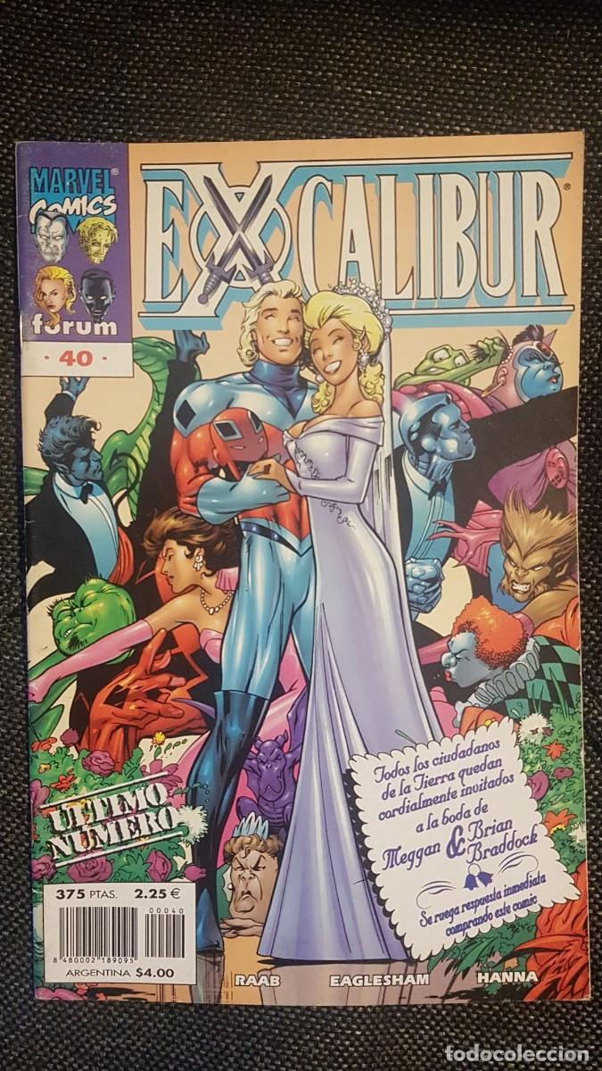 C&oacute;mics: EXCALIBUR VOL. 2 N&ordm; 40 - FORUM (&Uacute;LTIMO N&Uacute;MERO) - Foto 1
