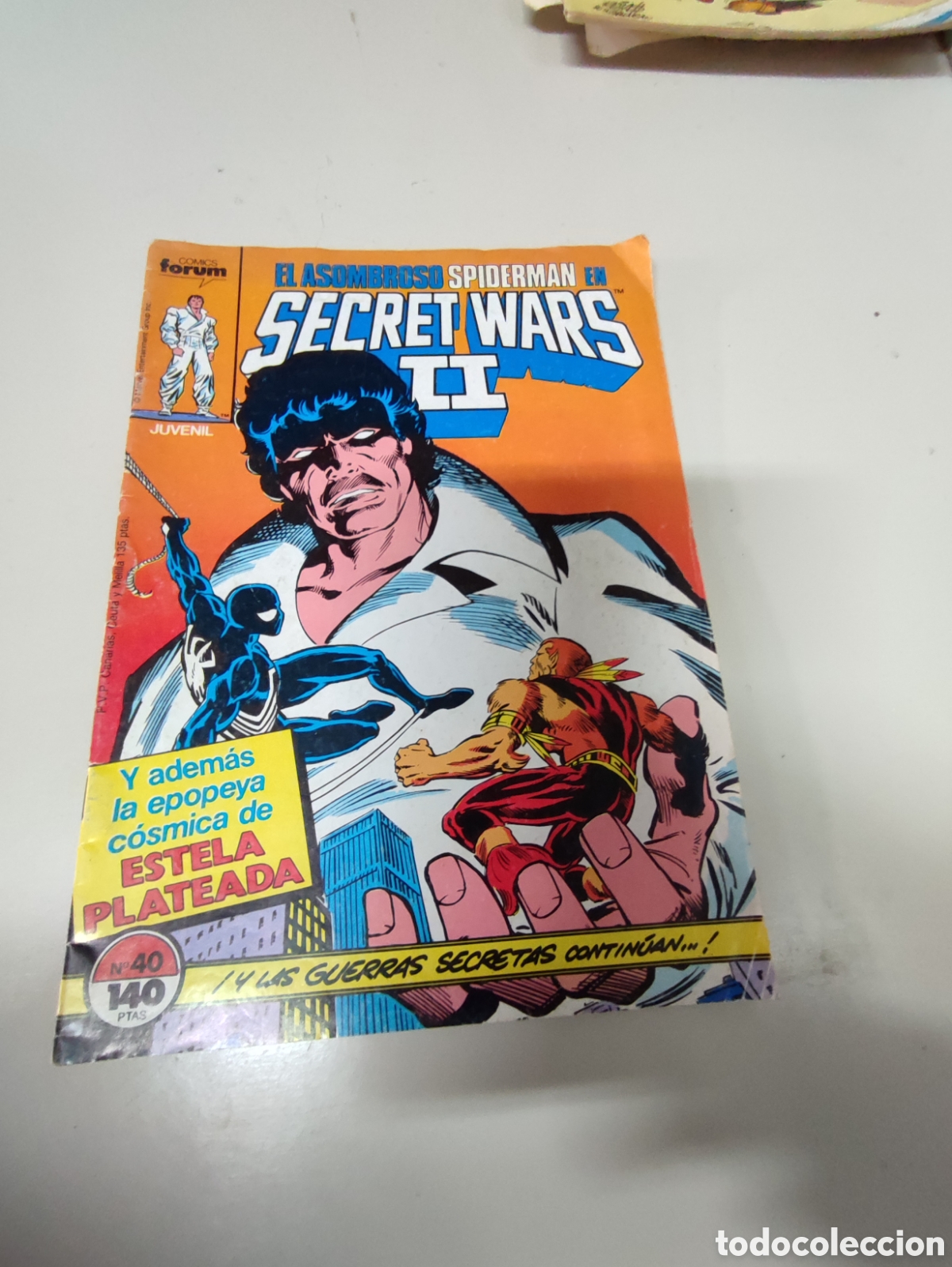 C&oacute;mics: Comics forum. Spiderman en secret wars II, n&uacute;mero 40. - Foto 1