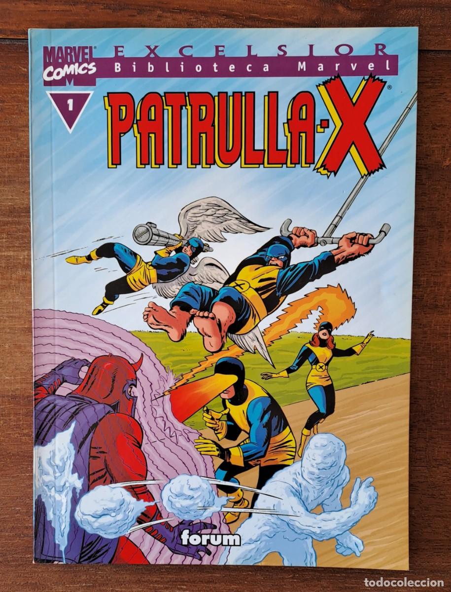 C&oacute;mics: PATRULLA X BIBLIOTECA MARVEL 1 A 12 COMPLETA - Foto 1