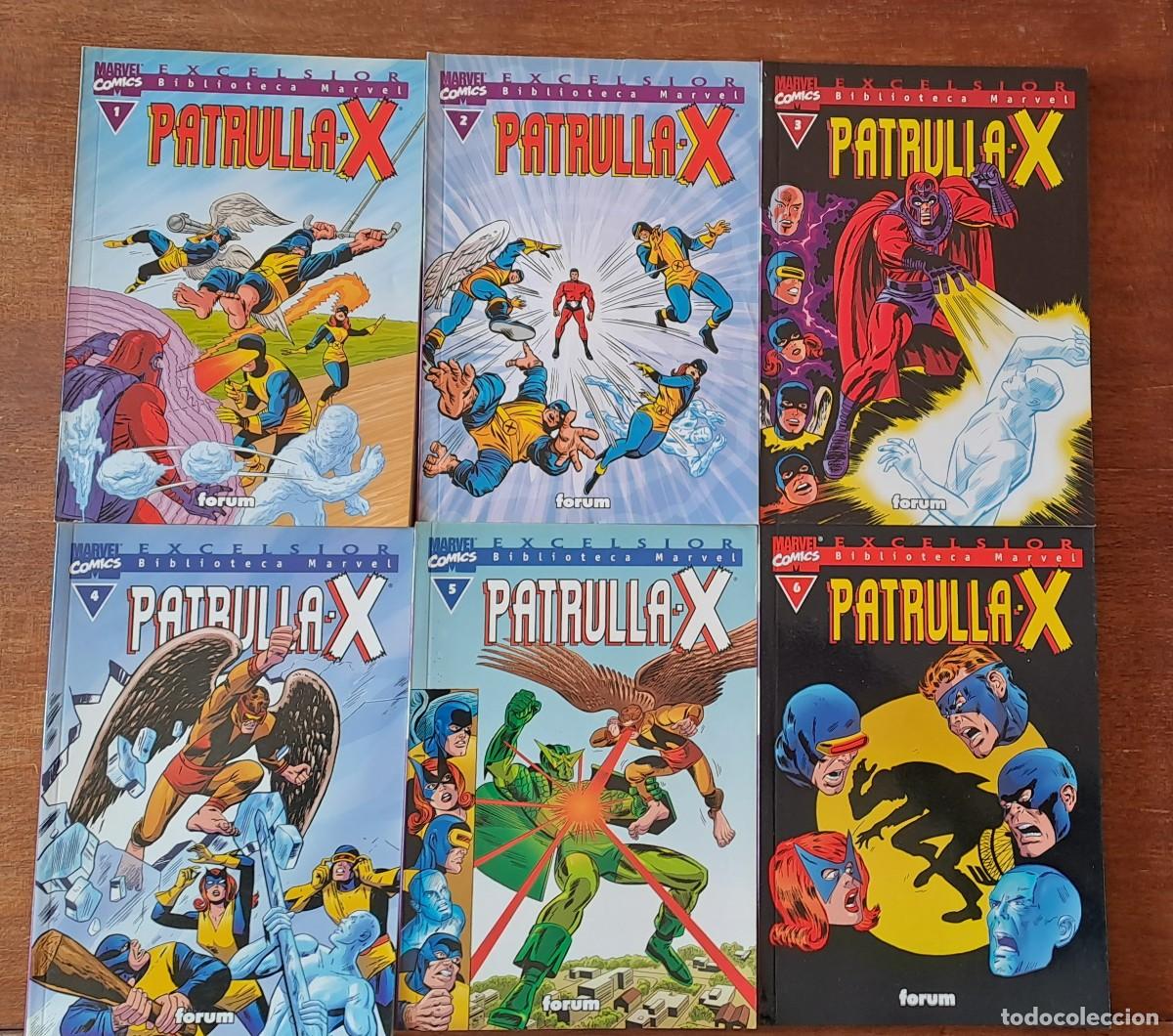 C&oacute;mics: PATRULLA X BIBLIOTECA MARVEL 1 A 12 COMPLETA - Foto 2