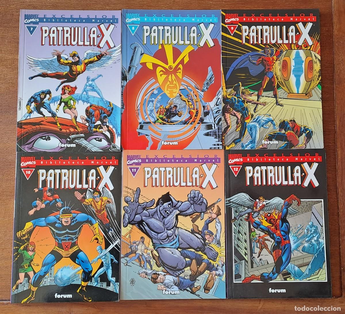 C&oacute;mics: PATRULLA X BIBLIOTECA MARVEL 1 A 12 COMPLETA - Foto 3
