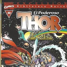 Cómics: THOR - TOMO Nº 33 - BIBLIOTECA MARVEL EXCELSIOR - PERFECTO ESTADO, DE KIOSCO !!. Lote 389465864