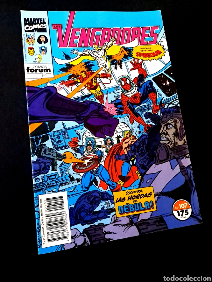 C&oacute;mics: EXCELENTE ESTADO LOS VENGADORES 107 FORUM COMICS GRAPA - Foto 1