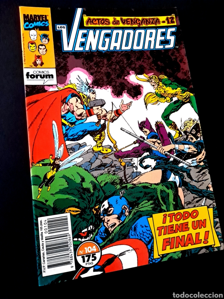 C&oacute;mics: EXCELENTE ESTADO LOS VENGADORES 104 FORUM COMICS GRAPA - Foto 1