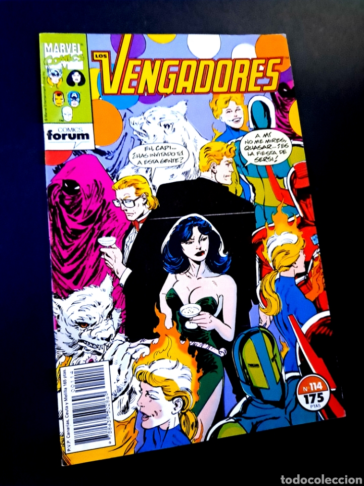 C&oacute;mics: EXCELENTE ESTADO LOS VENGADORES 114 FORUM COMICS GRAPA - Foto 1