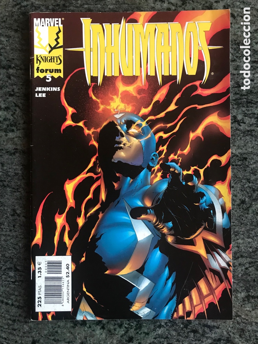 C&oacute;mics: Lote Inhumanos, n&uacute;meros 1,2,3,4 y 5 - Foto 6